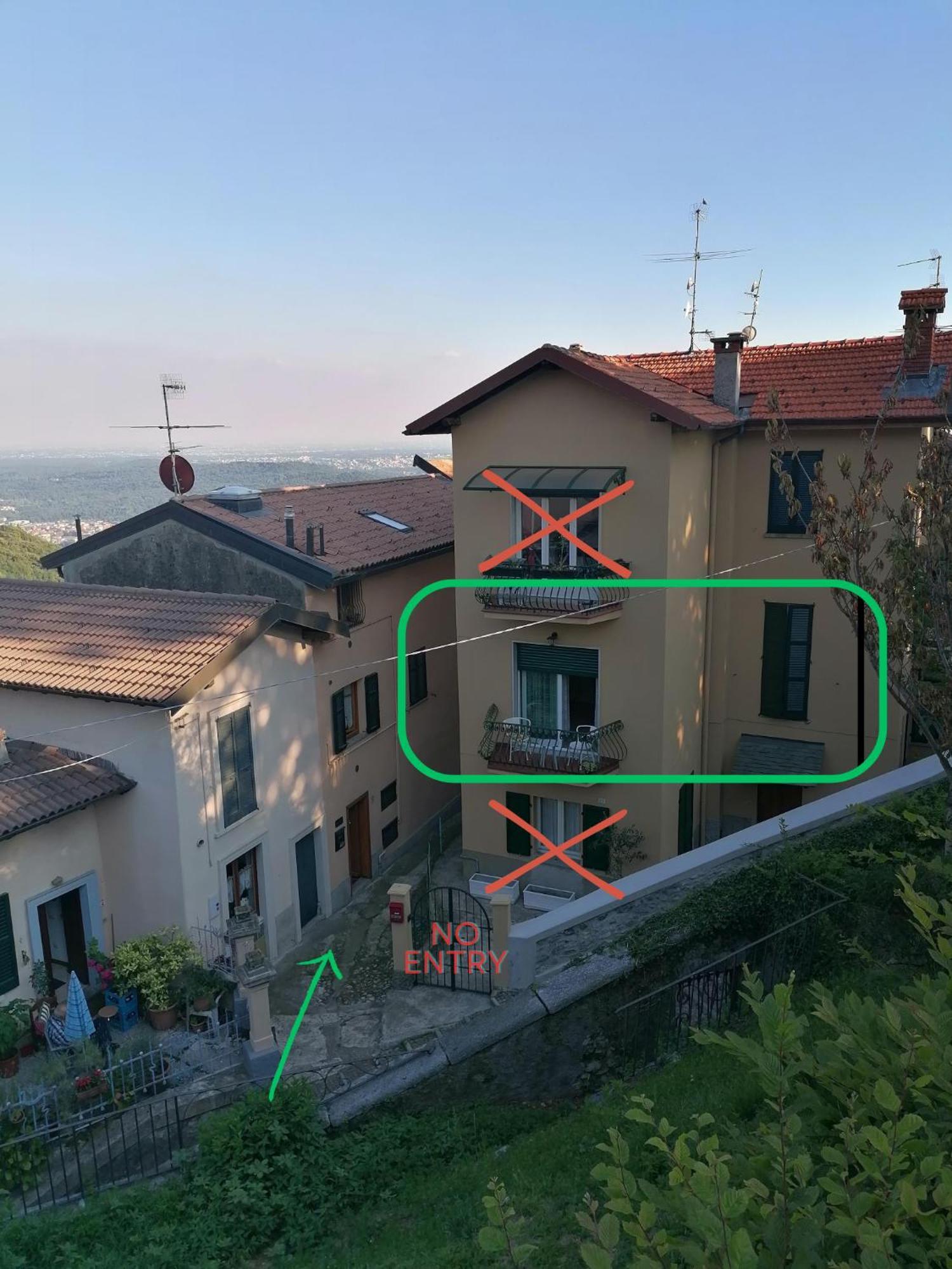 Via Funicolare Appartement Brunate Buitenkant foto